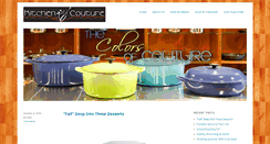 Desktop Screenshot of kitchencoutureblog.com